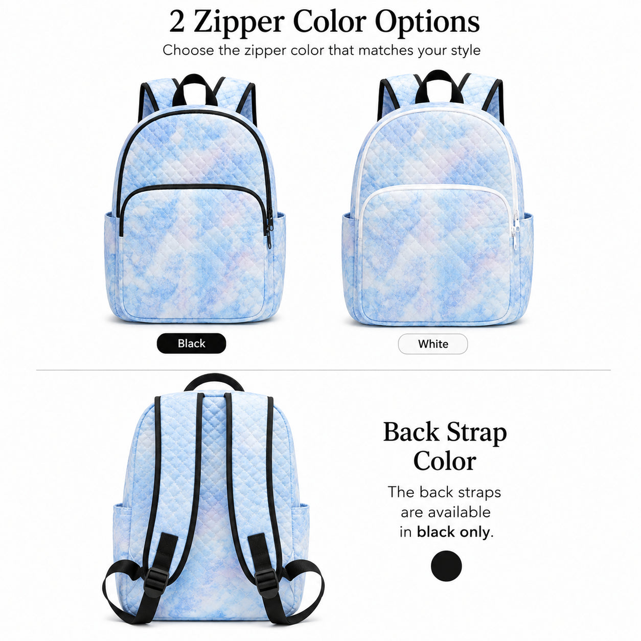 Personalized Floral Quilted Backpack, Custom Book Lover Backpack, Vintage Books Wildflowers School Bag, Travel Bag, Back To School Backpack QBP01