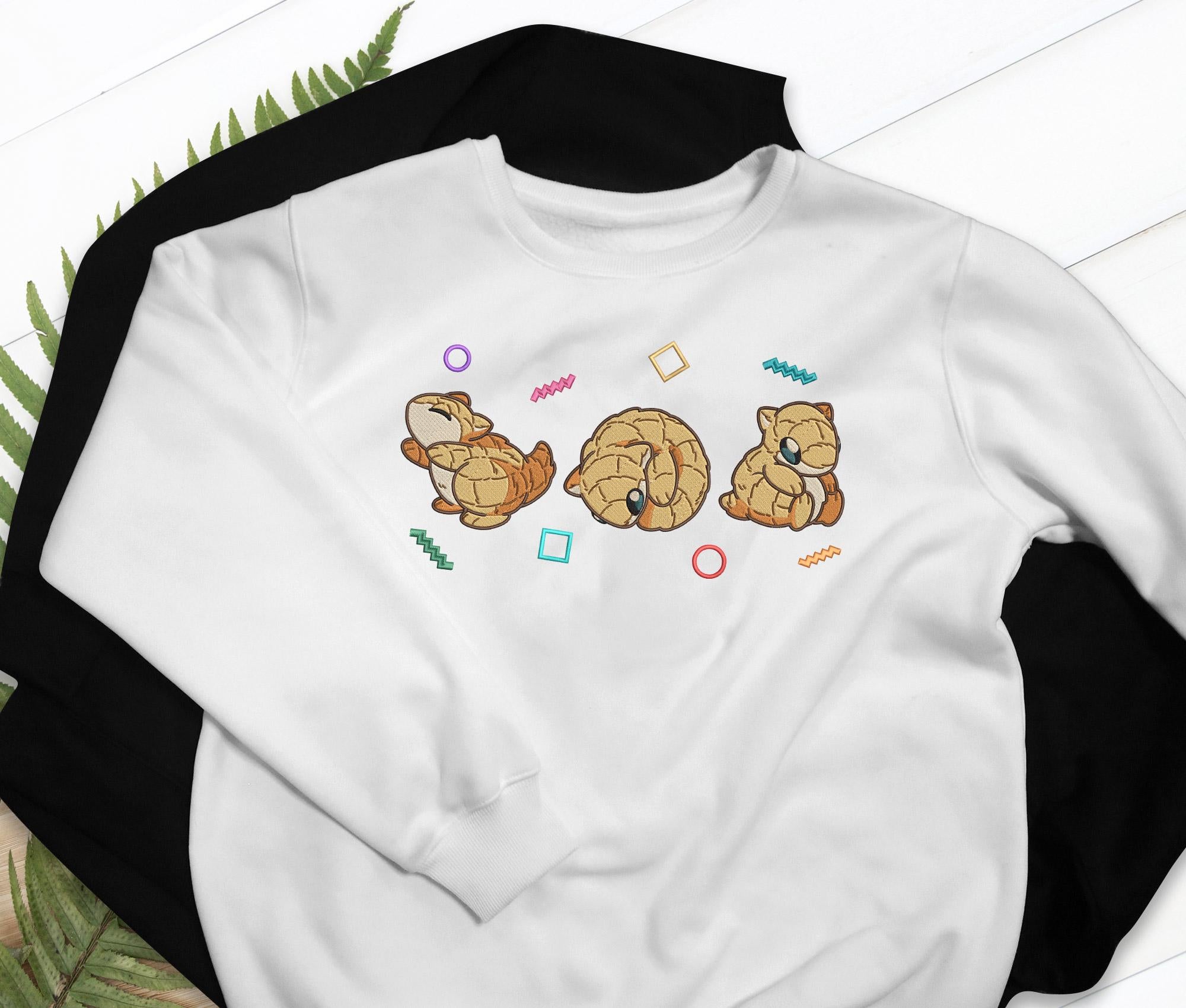 Sandy Shrew Embroidered T-shirt Sweatshirt Hoodie Gifts Ice Ground Mouse Video Game Shirt