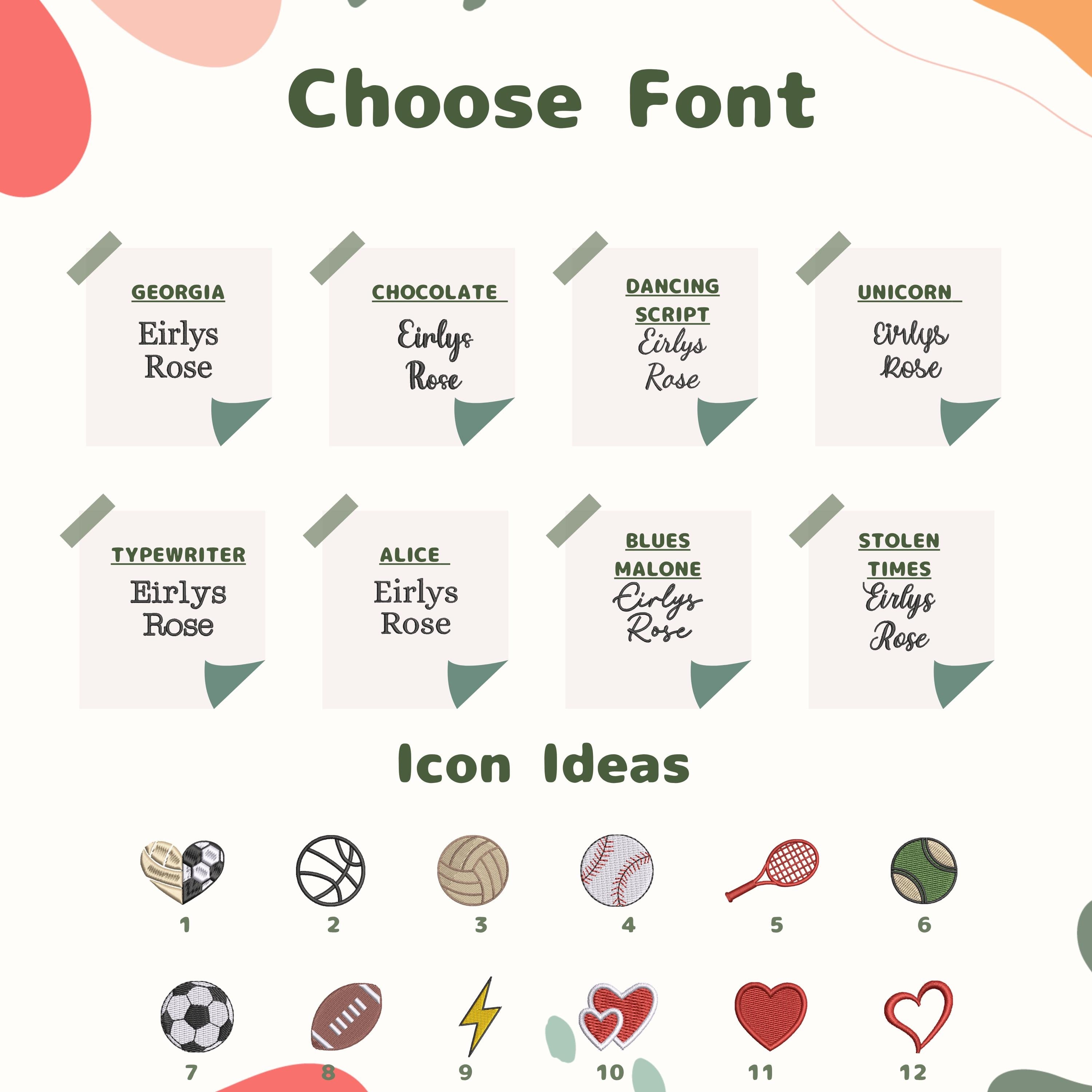 Custom Embroidered Pennant College Sweatshirt, Personalized Team Name Sweater, Sports Varsity Crewneck, Game Day Apparel, Custom School Gift