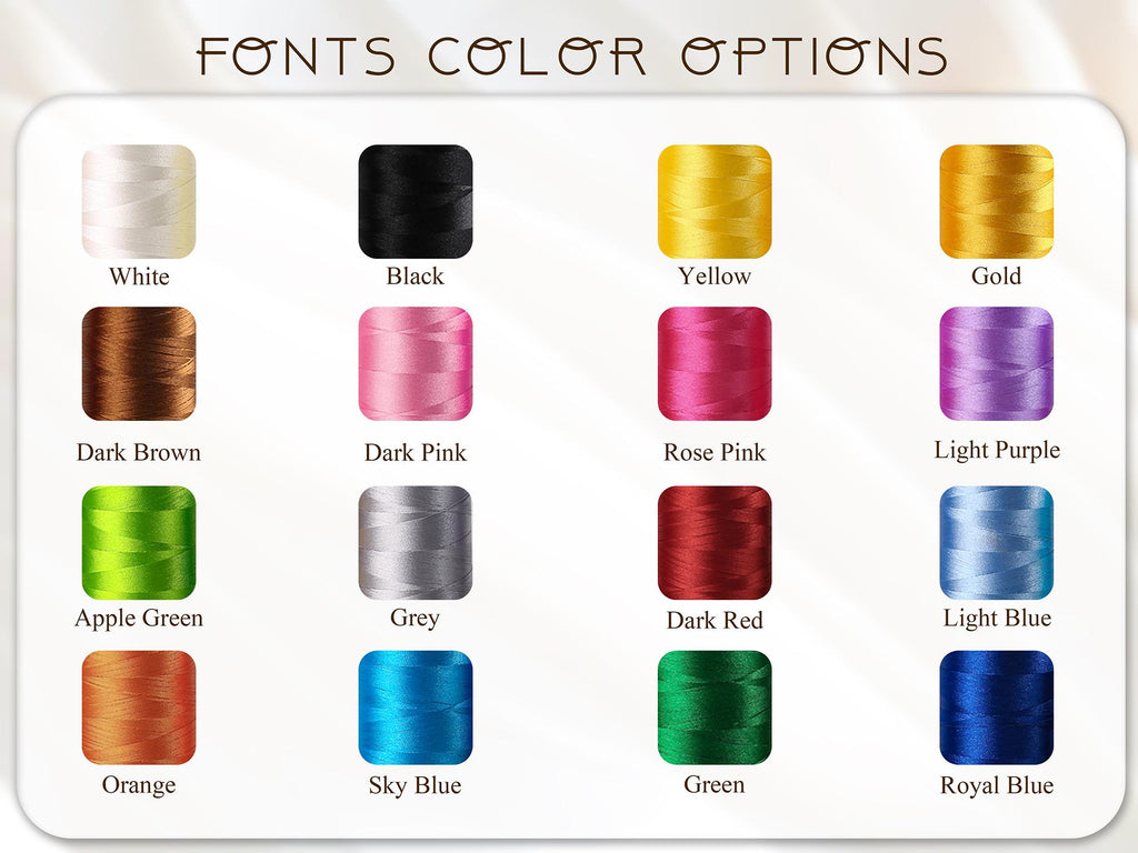 Personalized Embroidered Makeup Bag – Custom Floral Cosmetic Bag, Travel Makeup Pouch, Bridesmaid Gift for Her