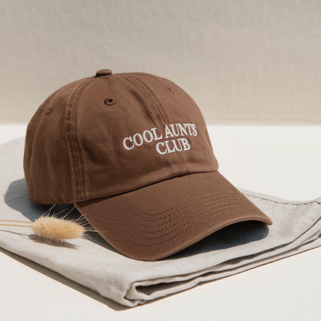 Embroidered Cool Aunts Club Hat, Retro Auntie Hat, Gift for Aunt, New Aunt Gift, Pregnancy Announcement Pullover, Fun Aunt Gift Hat