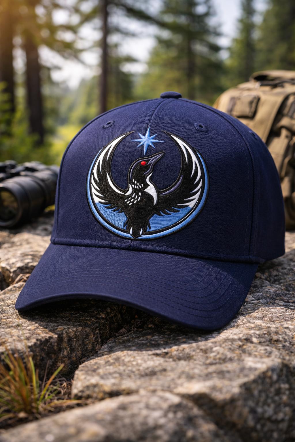 Minnesota Rebel Alliance Embroidered Hat – MN Loon Protest Baseball Cap, Anti-MAGA & Abolish ICE Activist Hat, Political Gift