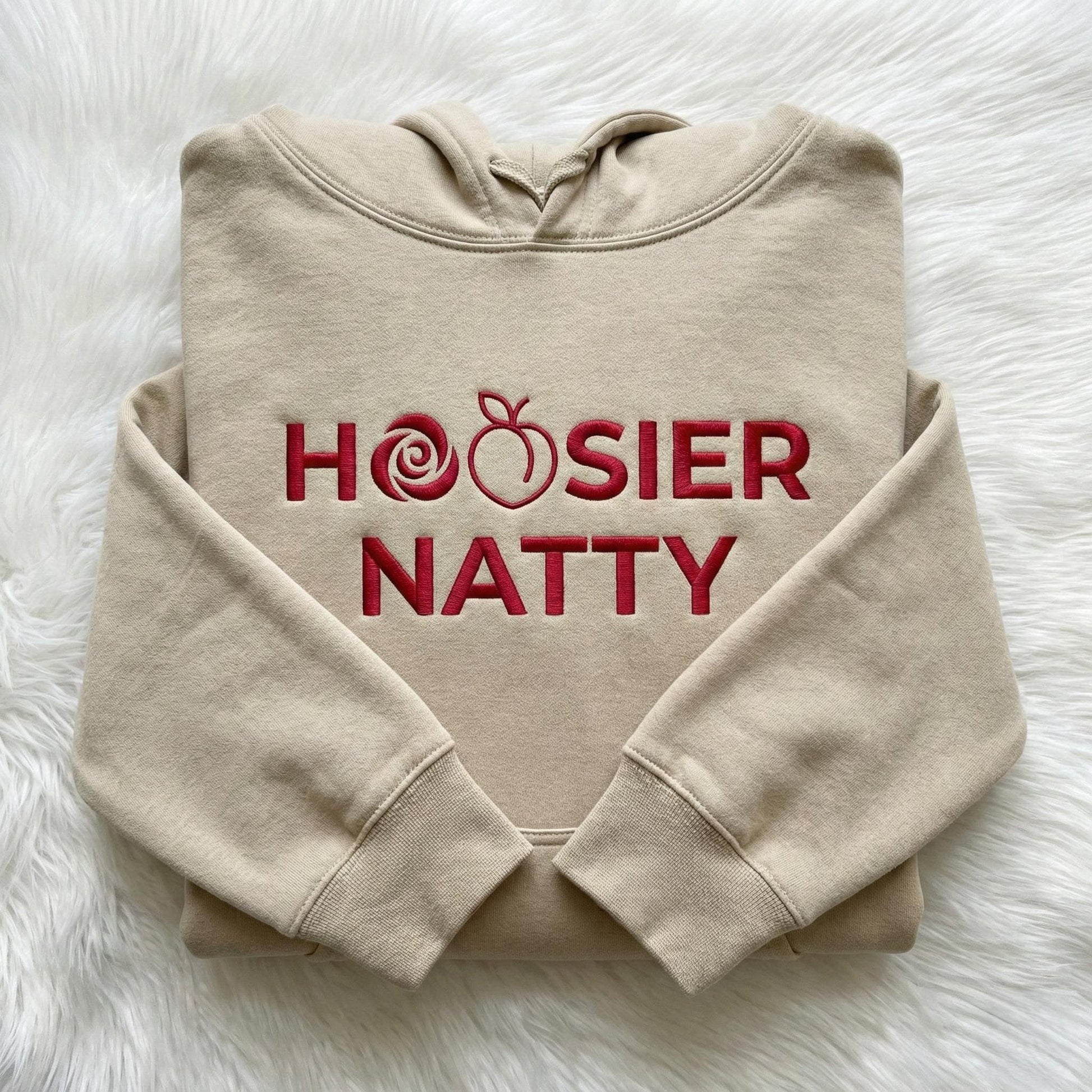 Indiana Rose Peach Bowl 2026 Embroidered Sweatshirt, Trendy Game Day Apparel, Indiana Football Fan Hoodie, Unisex Shirt, College Football Fan Gift