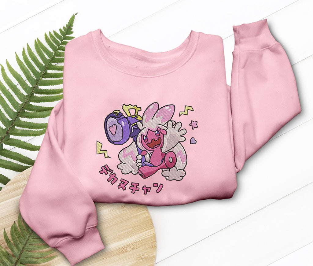 Tinka Embroidered Shirt Hammer T-shirt Sweatshirt Hoodie Hammer Girl Anime Gaming Gifts