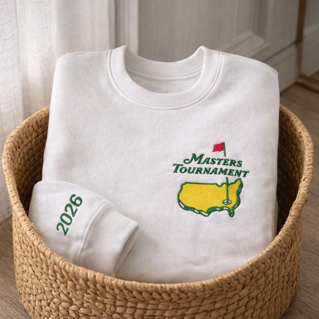 Masters Golf Legend Embroidered Shirt,Augusta National Tournament Shirt, Champion Golfer Shirt, Golf Fan Classic Apparel, Spring Golf Gifts
