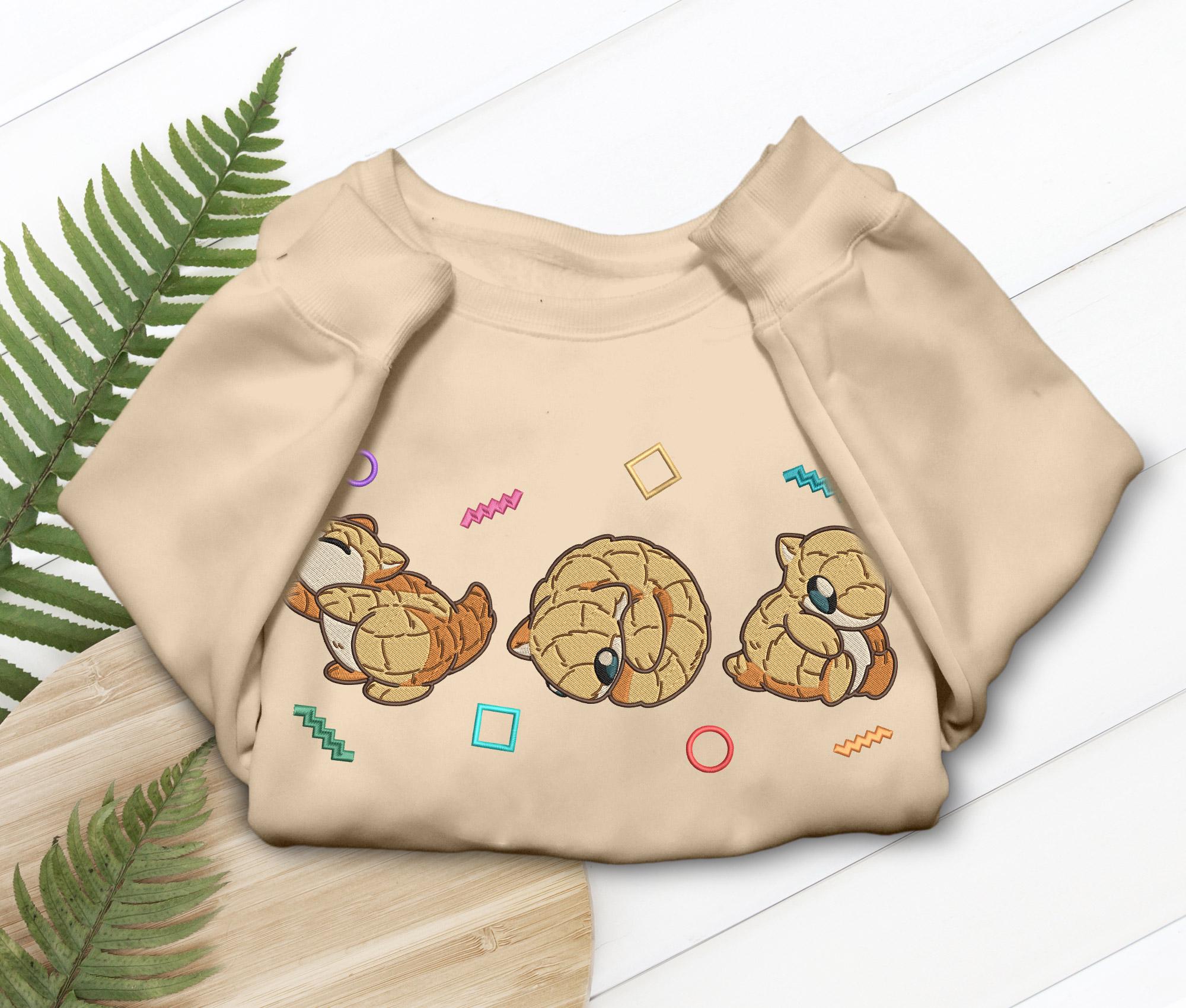 Sandy Shrew Embroidered T-shirt Sweatshirt Hoodie Gifts Ice Ground Mouse Video Game Shirt