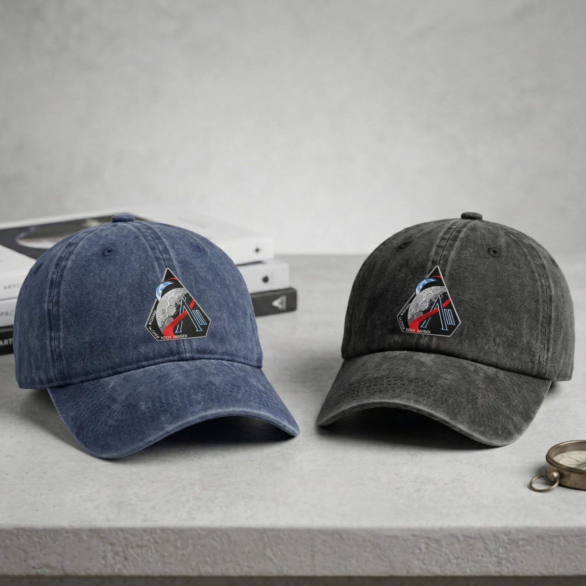Embroidered Artemis 2 Logo Trucker Cap | NASA Spaceflight Baseball Hat