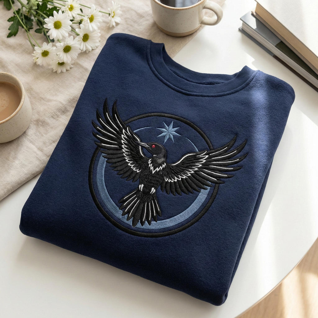 Minnesota Rebel Alliance Embroidered Sweatshirt, MN State Bird Loon Resistance Shirt, Political Protest Shirt, Minnesota Loon Starbird