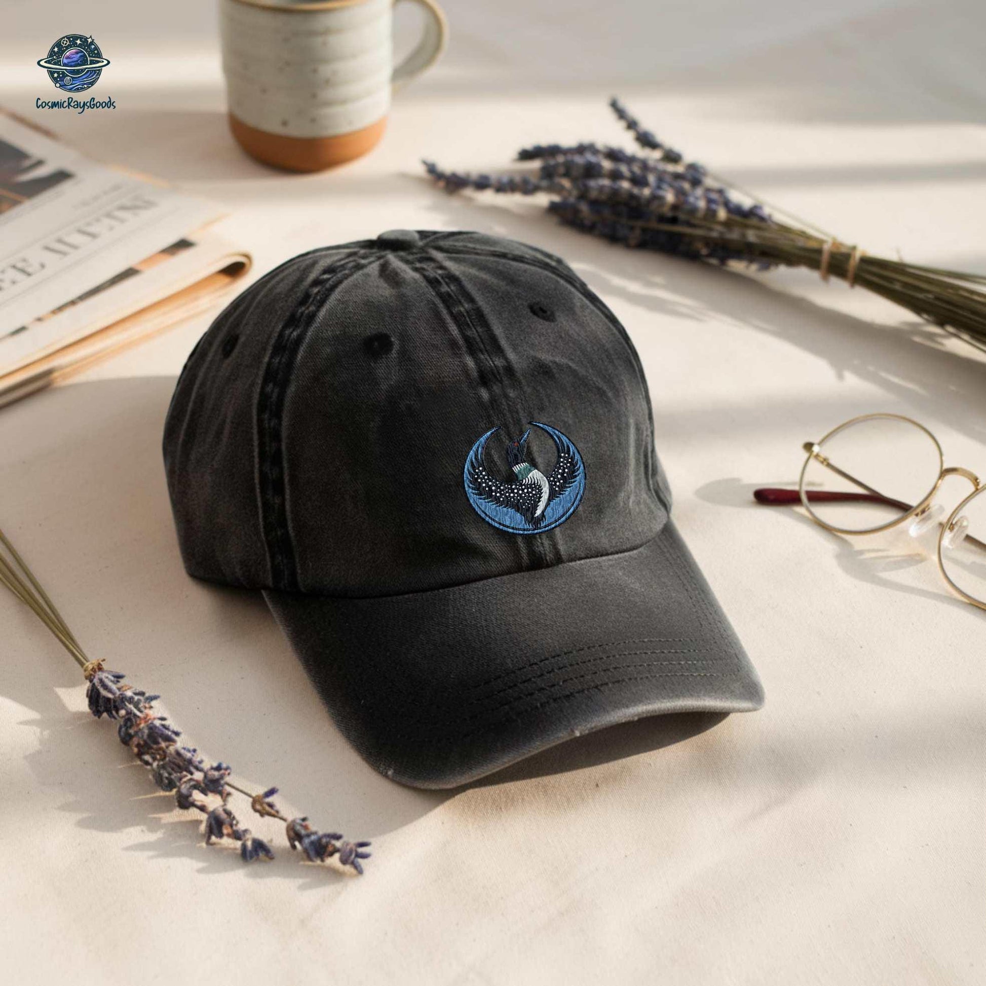 Rebel Alliance Loon Embroidered Cap, Minnesota Rebel Embroidered Hat – Bold Statement Protest & Streetwear Accessory