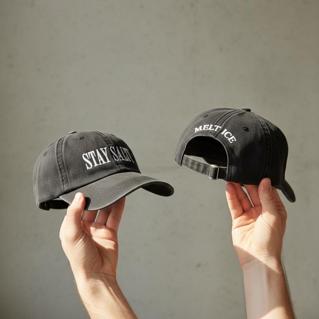 Embroidered No Ice Hat, Stay Salty Melt ICE, Pro Immigration, Abolish ICE, Anti ICE Political Cap, Social Justice Hat, F*ck Ice, Feminist