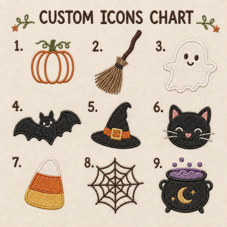 Personalized Halloween Embroidered Sweatshirt, Custom Letter Gingham Applique Shirt, Fall Autumn Crewneck, Spooky Season Gift HLNS01
