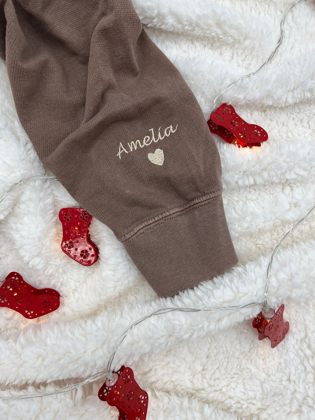 Gingerbread Men Embroidered Christmas Sweatshirt, Christmas Crewneck, Holiday Gifts, Cozy Lounge Wear, Christmas Gifts