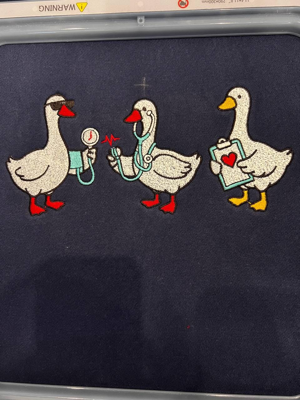 Embroidered Scrub Life Goose Sweatshirt, Nurse Hoodie, Medical Student Crewneck, Doctor Vet Tech Gift, Healthcare Humor Top