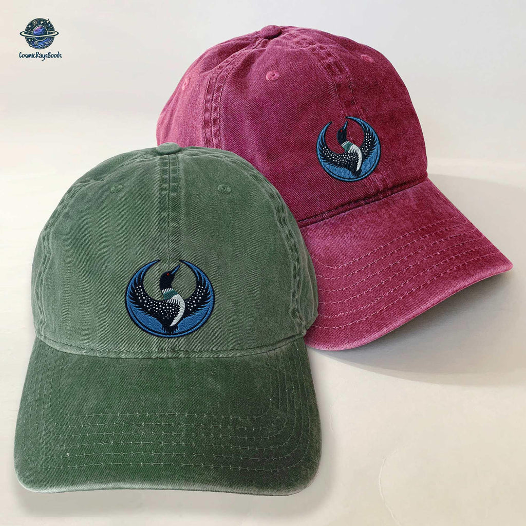 Rebel Alliance Loon Embroidered Cap, Minnesota Rebel Embroidered Hat – Bold Statement Protest & Streetwear Accessory