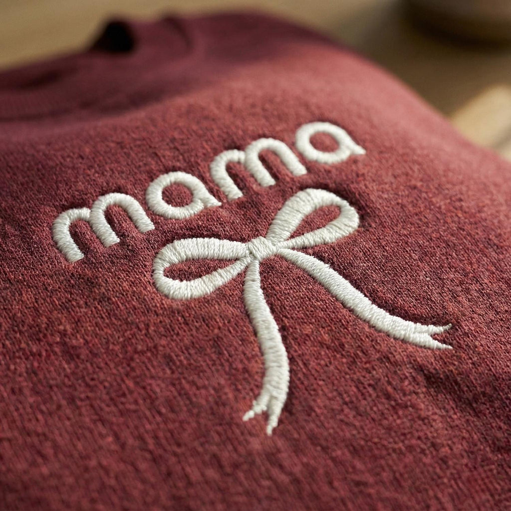 Personalized Embroidered Mama Sweatshirt, Custom Grandma Hoodie, Mother’s Day Gift for Mom