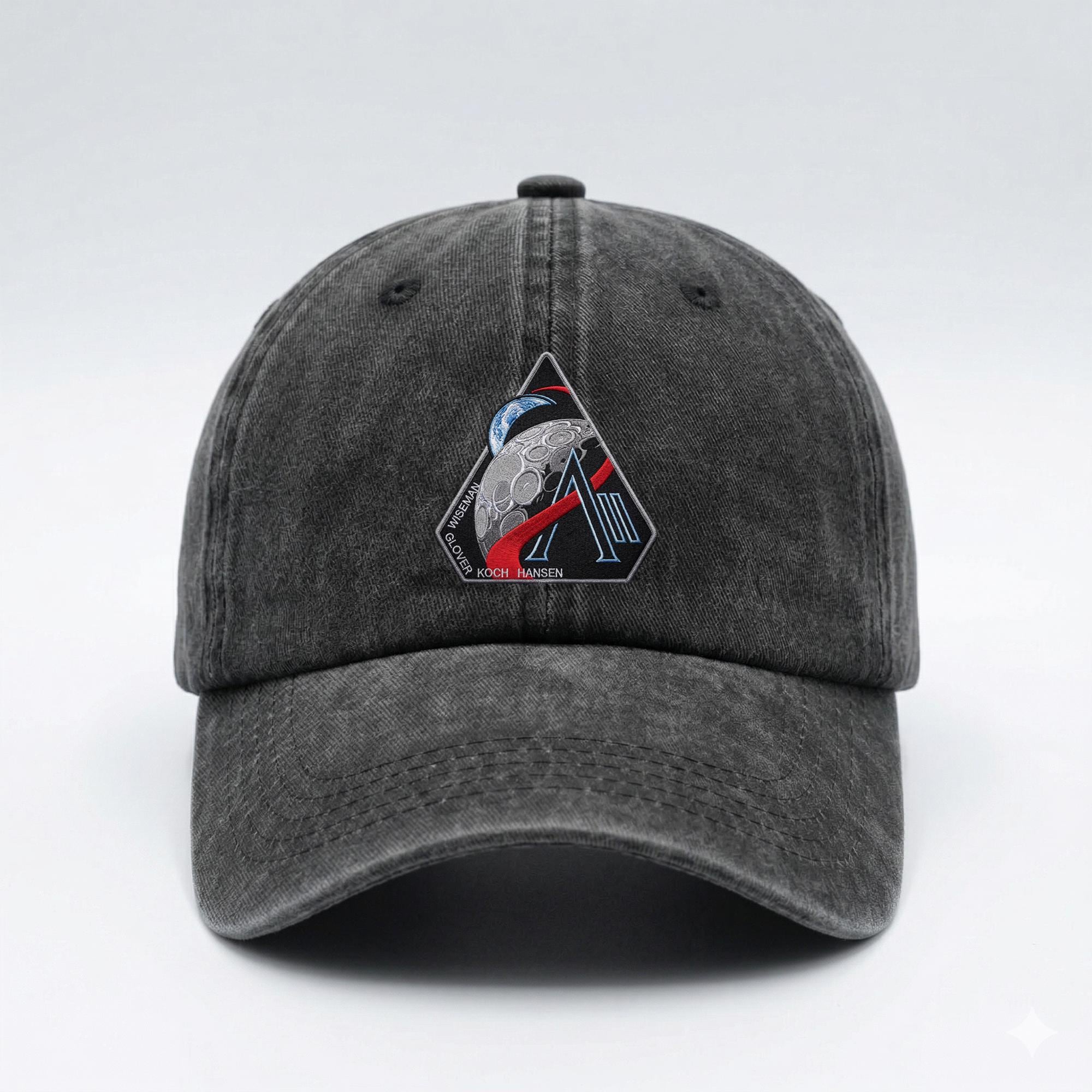 Embroidered Artemis 2 Logo Trucker Cap | NASA Spaceflight Baseball Hat