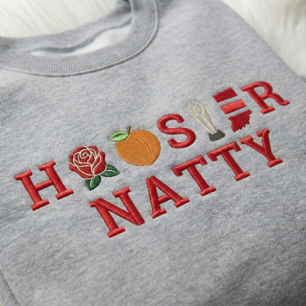 Embroidered 2026 National Champions Indiana Football Hoodie, Hoosiers Game Day Shirt, Trendy Unisex Sweatshirt, College Football Fan Gift (Copy) (Copy)