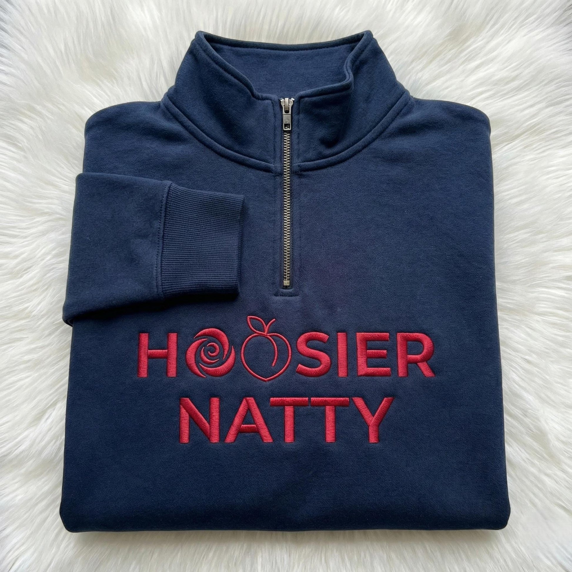 Indiana Rose Peach Bowl 2026 Embroidered Sweatshirt, Trendy Game Day Apparel, Indiana Football Fan Hoodie, Unisex Shirt, College Football Fan Gift