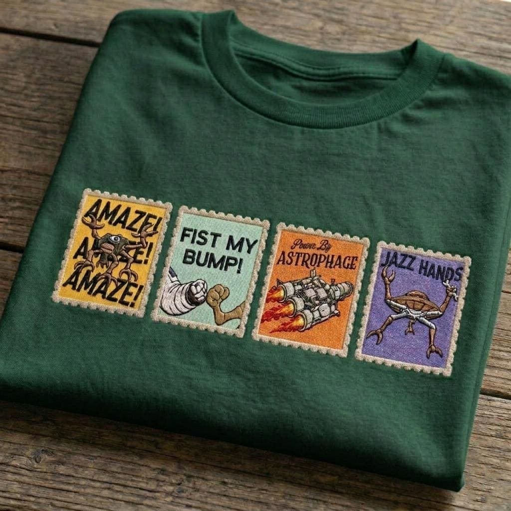Embroidered Project Hail Mary Shirt, Space Explorer Sci Fi Tee, Astronomy Nerd StampT Shirt, Science Lover Gift, Bookish Space Fan Outfit
