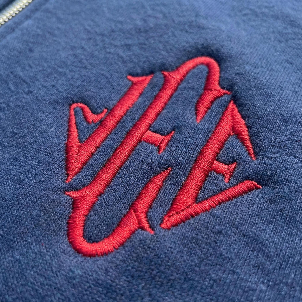 Embroidered J.E.E. Epstein Quarter Zip Sweatshirt, Viral Meme Jeffrey JEE Monogram Unisex Sweater, Jeffrey Epstein Embroidery Merch