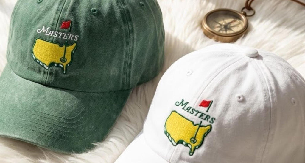 The Masters Tournament Embroidered Golf Cap, Vintage Sport Hat