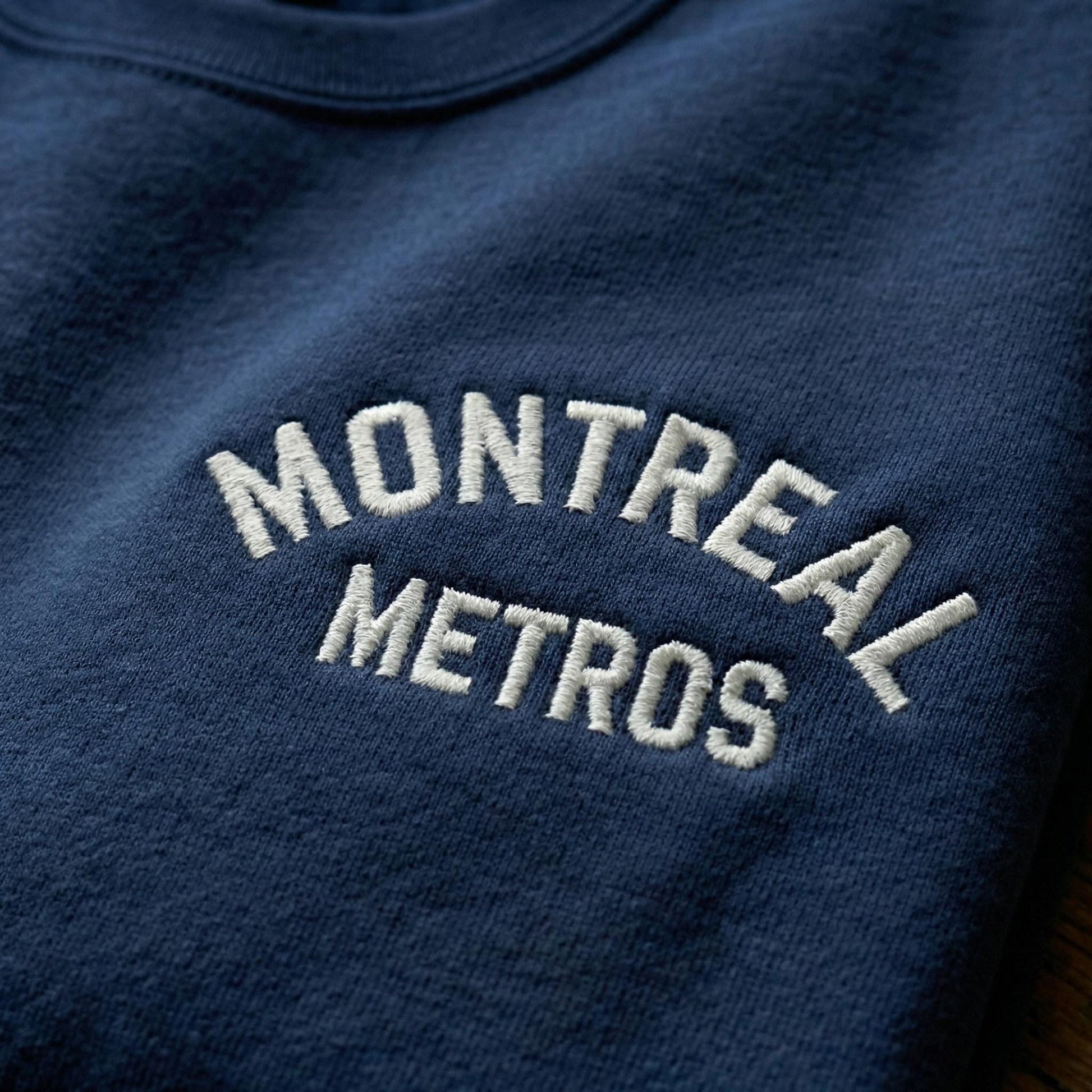 Embroidered Montreal Metros Sweatshirt  Hollander 24 Heated Rivalry Inspired Hockey Crewneck, LGBT Hockey Romance Fan Gift