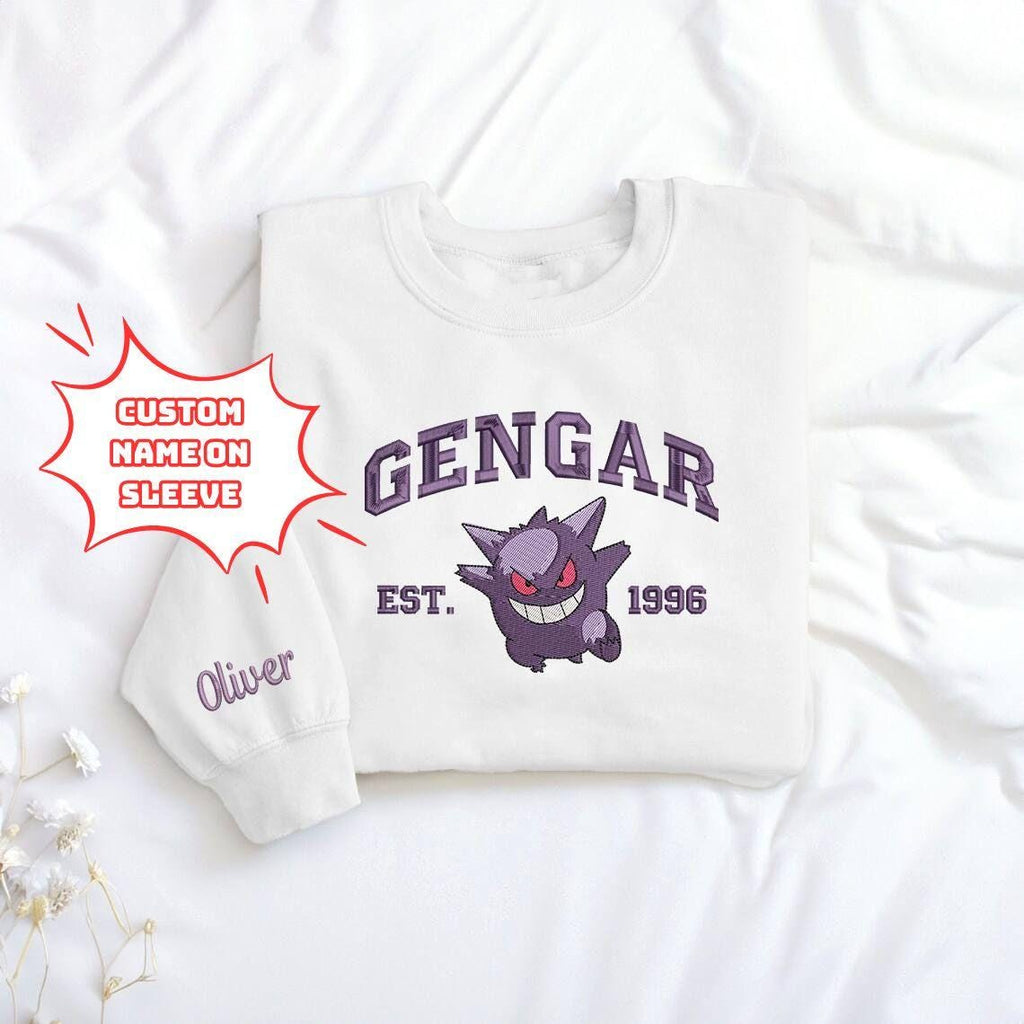 Anime Embroidered Youth Sweatshirt, Anime Manga Shirt, Anime Lovers, Family Trip Shirt