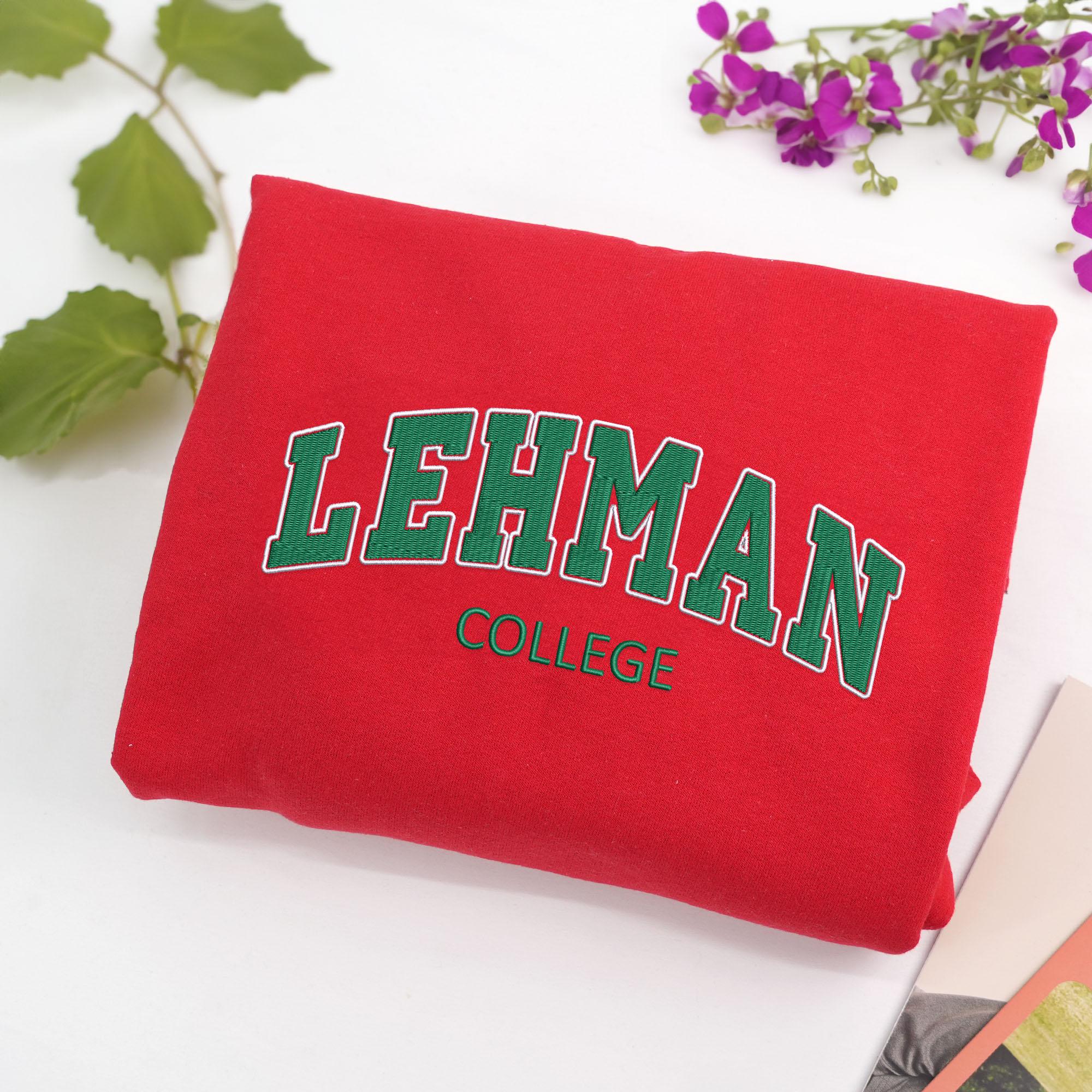 Custom Filled Embroidered Varsity Sweatshirt, Personalized College University Crewneck, Game Day Apparel, Custom Team Name Gift, Unisex Sweatshirt