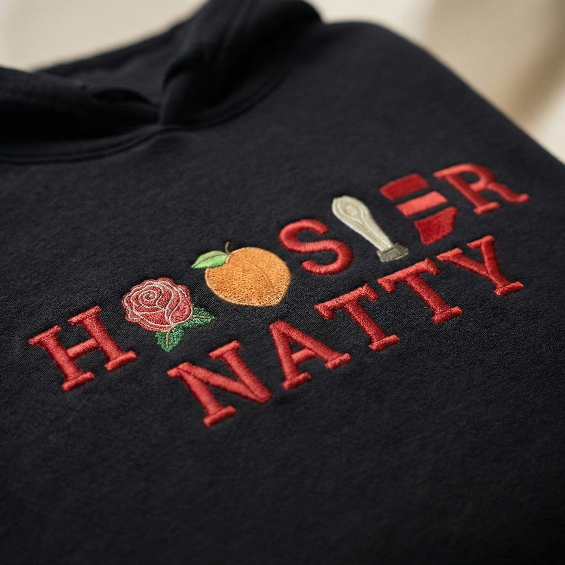 Embroidered Indiana Champions 2026 Sweatshirt, Trendy Trophy Shirt, Hoosiers Game Day Hoodie, Unisex Football Fan Gift