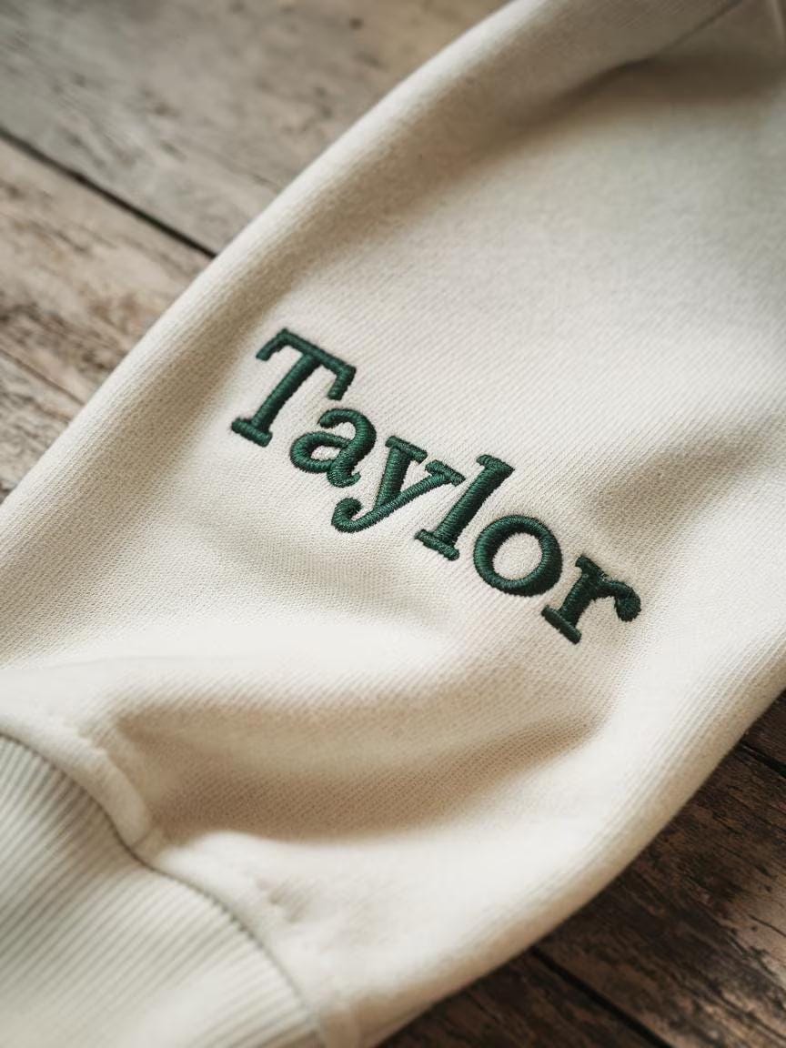 Embroidered Lucky Sweatshirt for Women – St. Patrick’s Day Green Crewneck, Lucky Charm Irish Sweatshirt