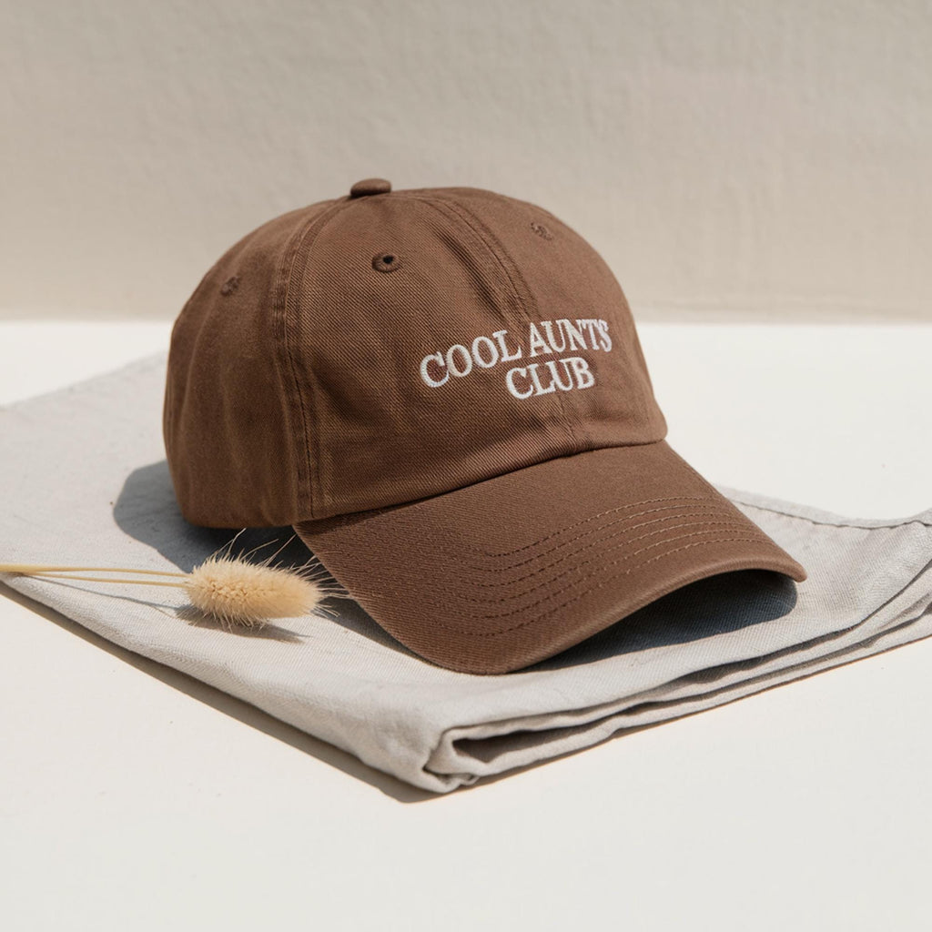 Embroidered Cool Aunts Club Hat, Retro Auntie Hat, Gift for Aunt, New Aunt Gift, Pregnancy Announcement Pullover, Fun Aunt Gift Hat