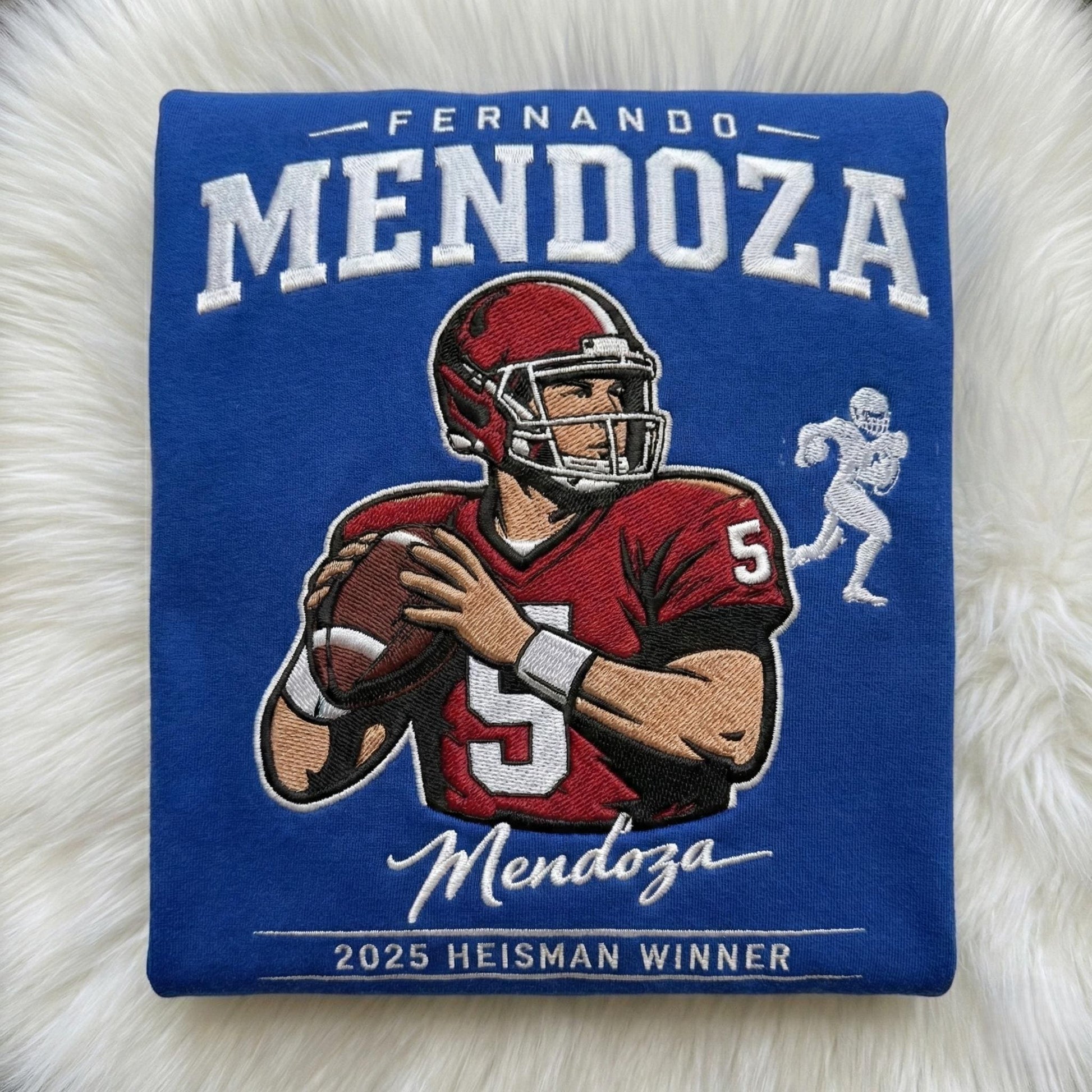 Embroidered Mendoza Indiana Football Sweatshirt, Let’s Go Hoosiers Shirt, Trendy Game Day Apparel, Unisex Hoodie, College Football Fan Gift