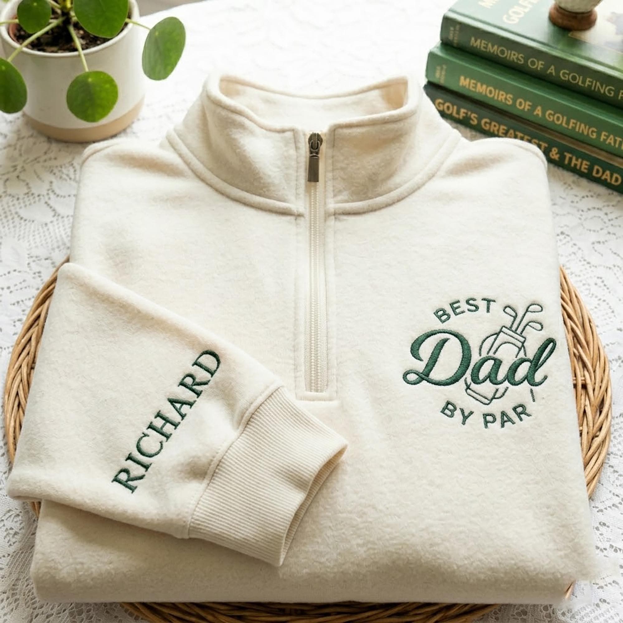 Best Dad By Par Personalized Golf Shirt, Custom Name Dad Shirt, Cool Dads Club Tee, Golf Lover Gift, Fathers Day Gift