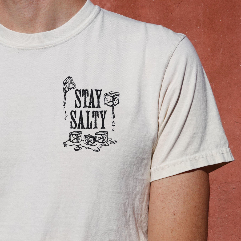 Stay Salty, Melt ICE T-Shirt / Sweatshirt – Embroidered Anti-ICE & Pro-Immigration Human Rights Apparel