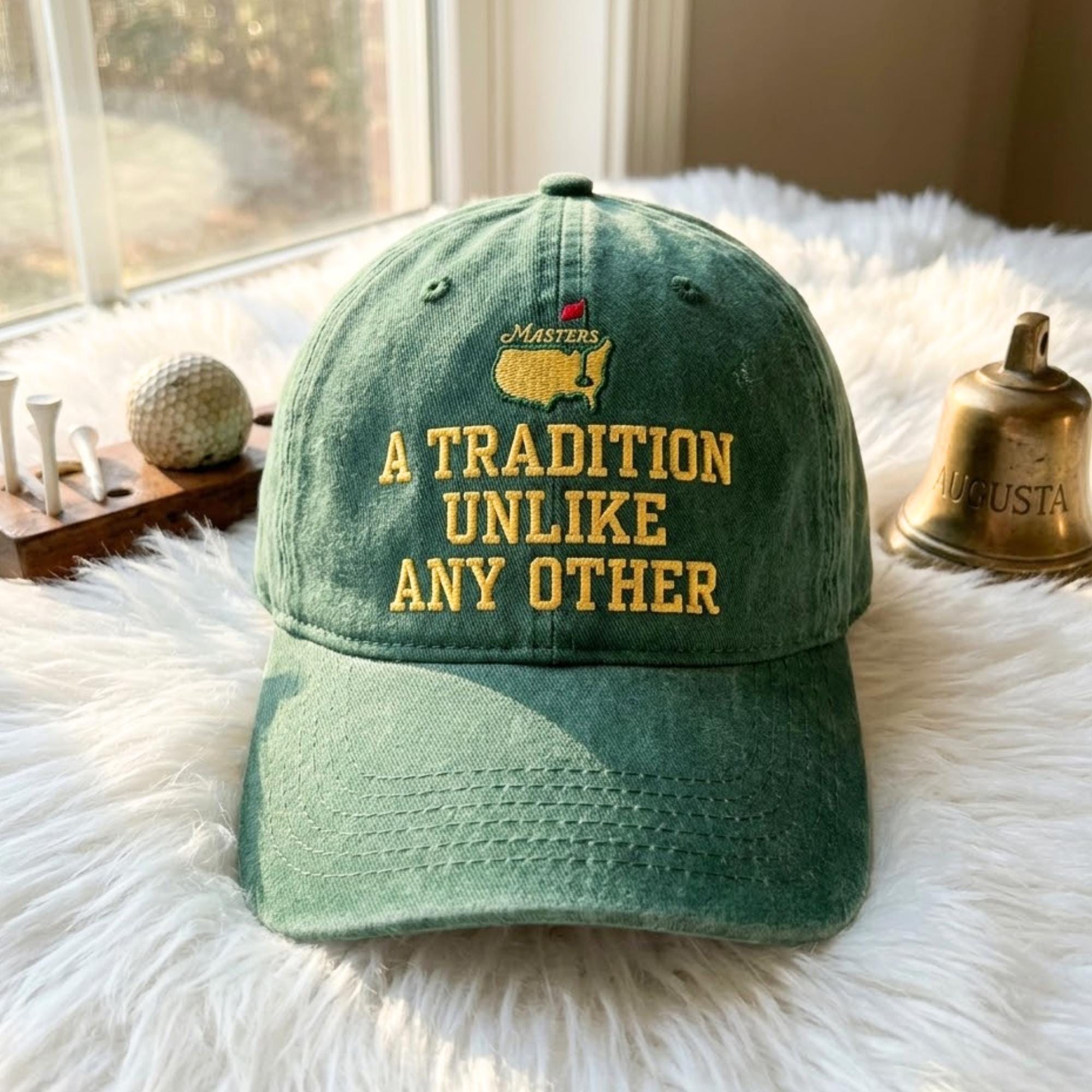 Masters Golf Cap | Augusta Inspired Embroidered Hat