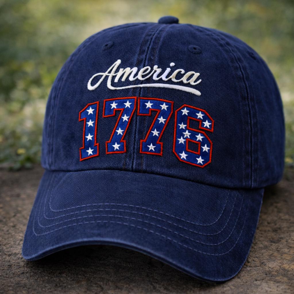 Embroidered 250th America Anniversary Embroidered Cap, 1776 2026 America Baseball Hat, Patriotic USA Cap,We The People Cap,Independence Gift