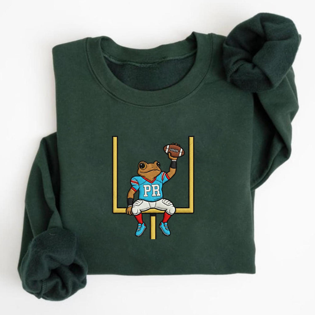 Benito Bowl Embroidered Sweatshirt – American Football Game Day Crewneck, Final Football Game Fan Shirt
