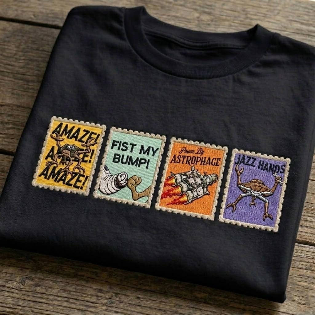 Embroidered Project Hail Mary Shirt, Space Explorer Sci Fi Tee, Astronomy Nerd StampT Shirt, Science Lover Gift, Bookish Space Fan Outfit