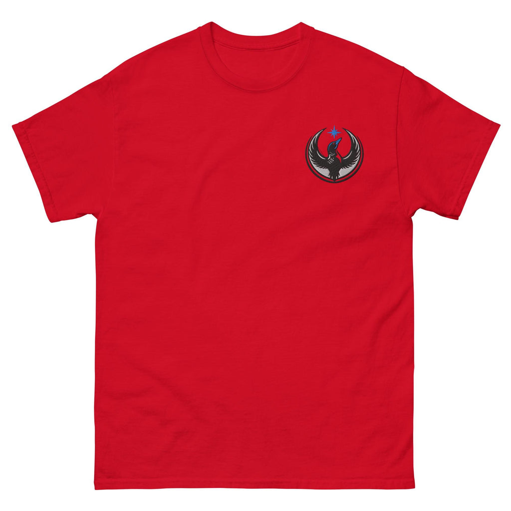 Minnesota Rebel Alliance Embroidered Shirt | MN State Bird Loon Political Tee | Resistance Protest Shirt | Minnesota Activist Anti Ice Shirt