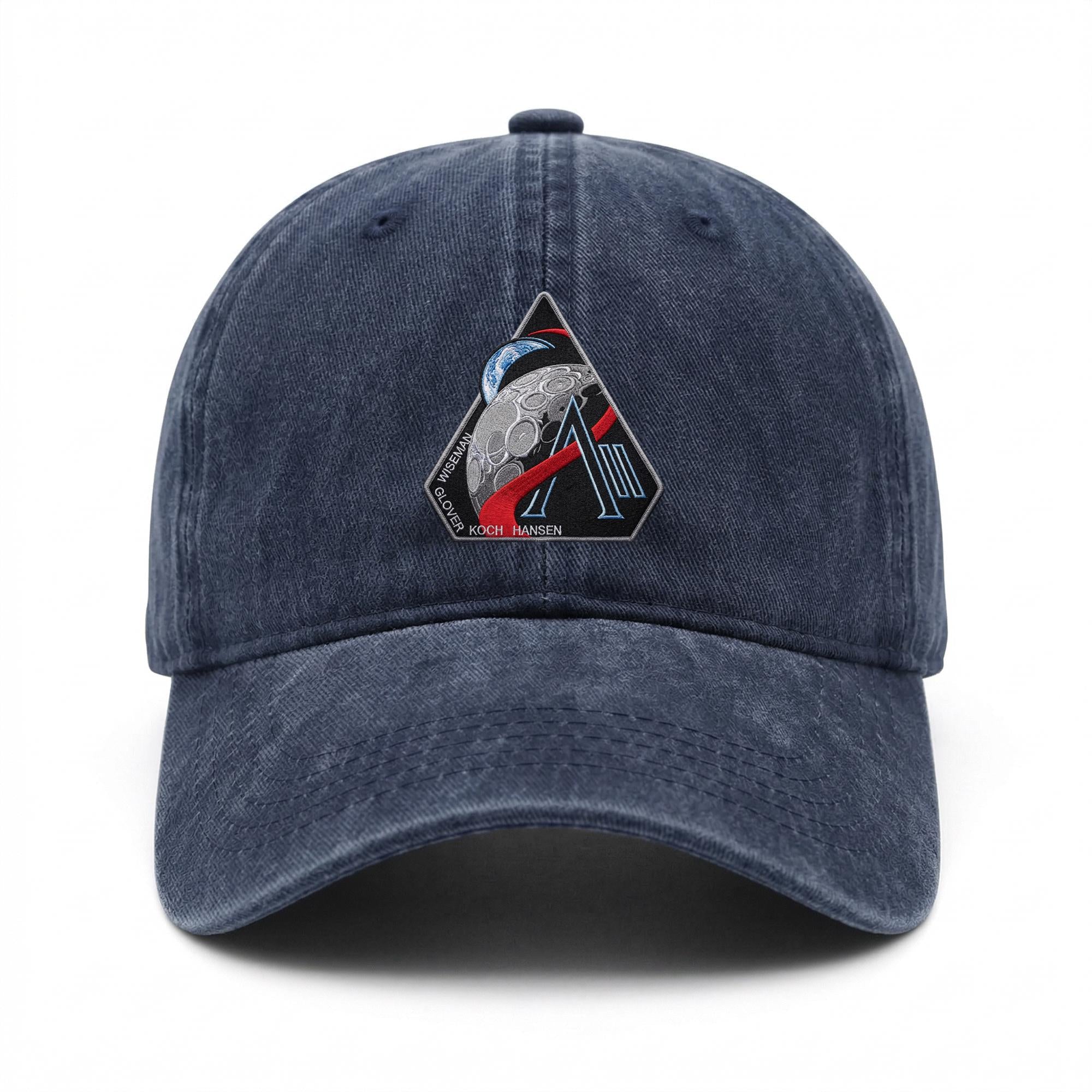 Embroidered Artemis 2 Logo Trucker Cap | NASA Spaceflight Baseball Hat