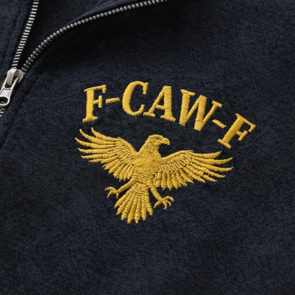 Embroidered F-Caw-F Quarter Zip Sweater, Funny Sassy Raven Rooster Shirt, Quarter Zip, Funny Crow Shirt, Black Crow Moonlit Raven Shirt