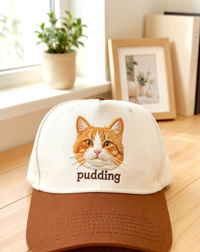 Custom Embroidered Pet Hat,Custom Cat Hat,Personal Pet Gifts