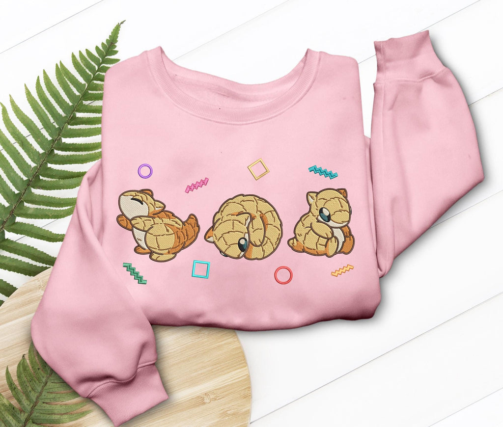 Sandy Shrew Embroidered T-shirt Sweatshirt Hoodie Gifts Ice Ground Mouse Video Game Shirt