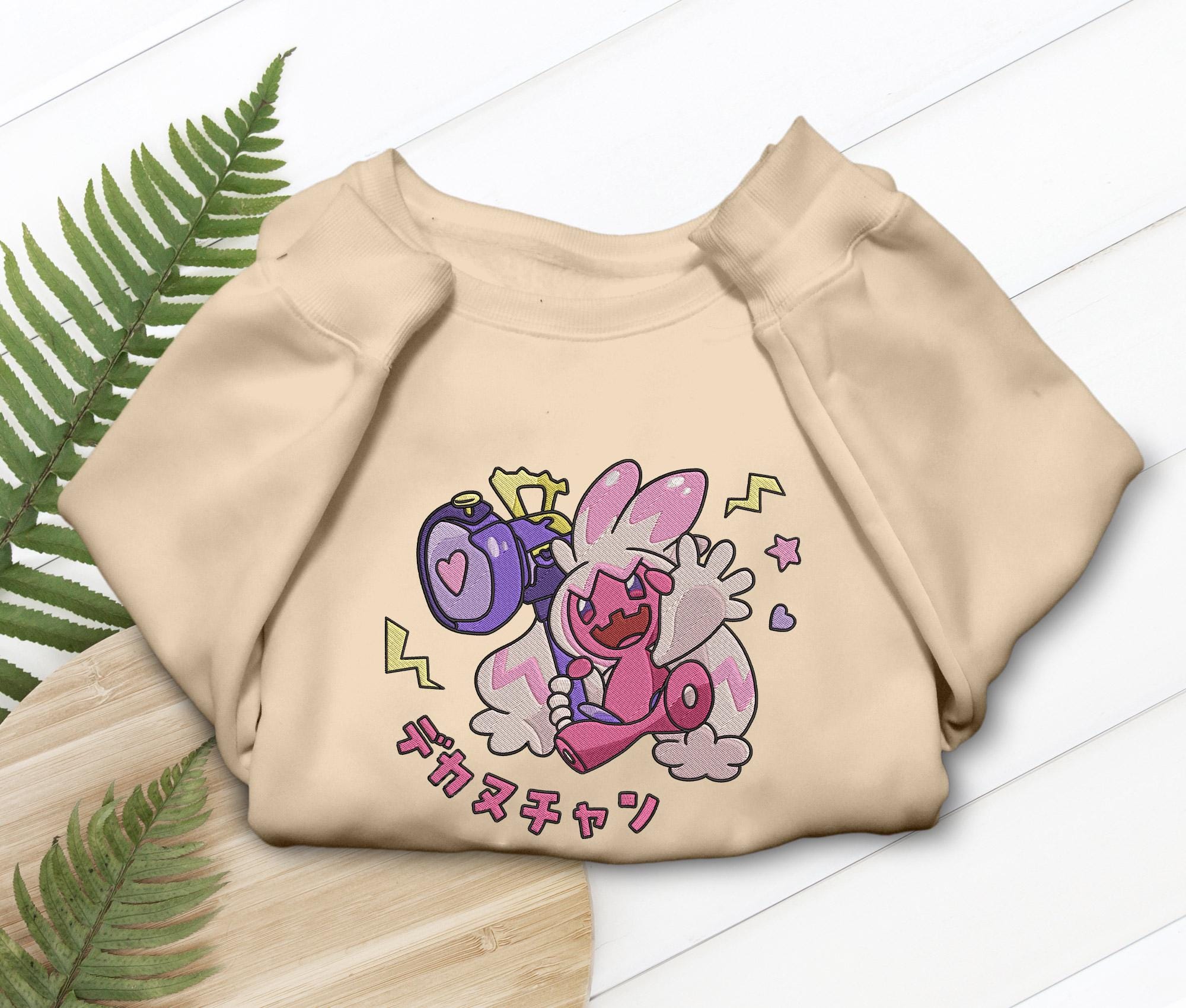 Tinka Embroidered Shirt Hammer T-shirt Sweatshirt Hoodie Hammer Girl Anime Gaming Gifts