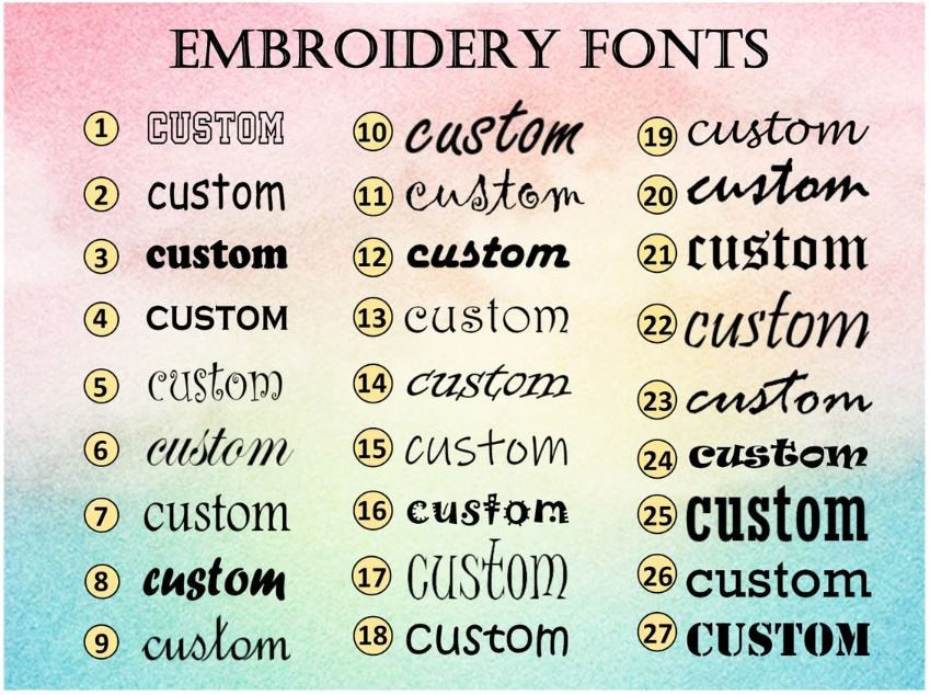 Custom Embroidered Shirts, Personalized Embroidered T-Shirts, Custom Embroidery Comfort Colors T-shirt, Custom Text Shirt.