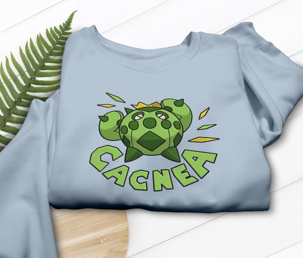 Cacnea Embroidered Shirt Desert Cactus T-shirt Sweatshirt Hoodie Anime Gaming Gifts