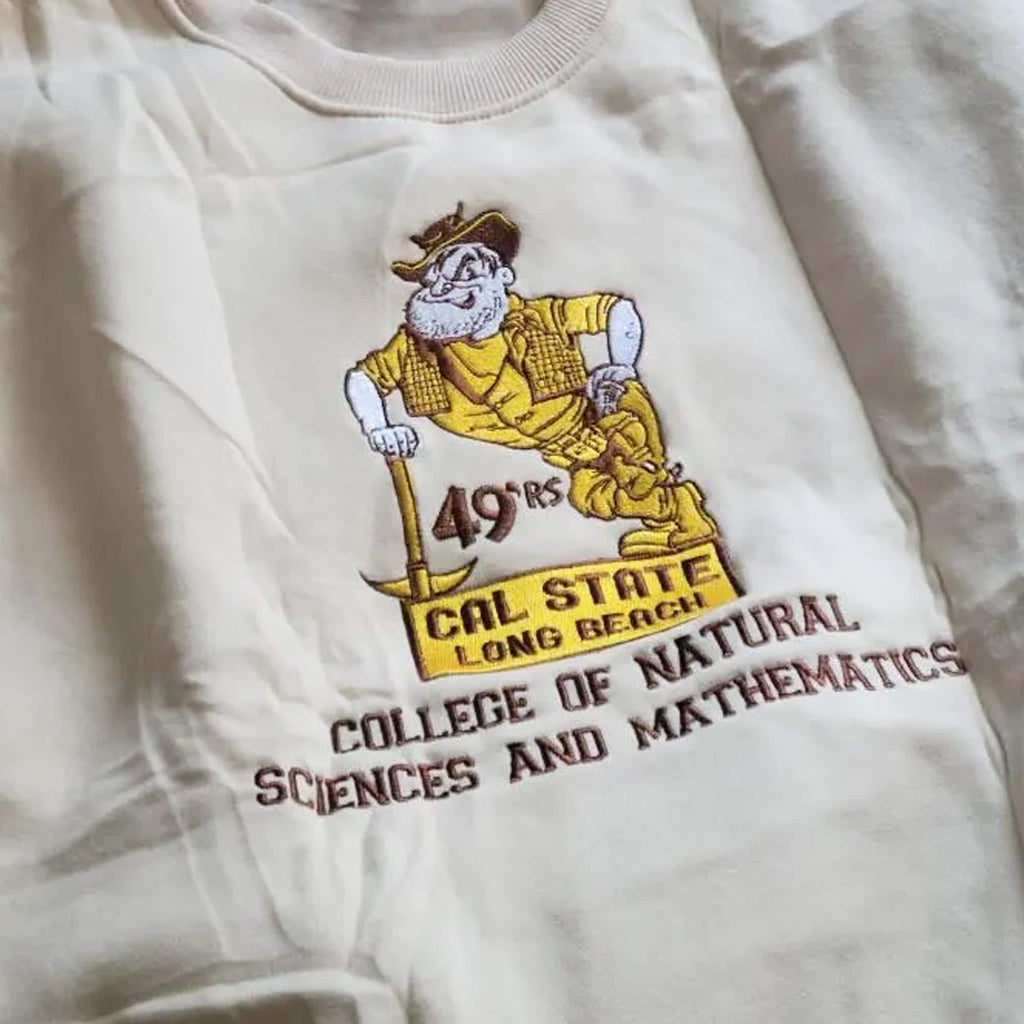 Embroidered Custom College Sweatshirt, Personalized University Crewneck, Custom School Name Sweater, Student Gift, Unisex Campus Apparel