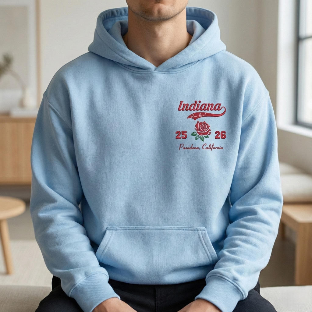 Embroidered Indiana Rose Bowl 2026 Tshirt Sweatshirt, Trendy New Game Day Apparel, Unisex Clothing For Man And Woman TShirt Hoodie, Fan Gift