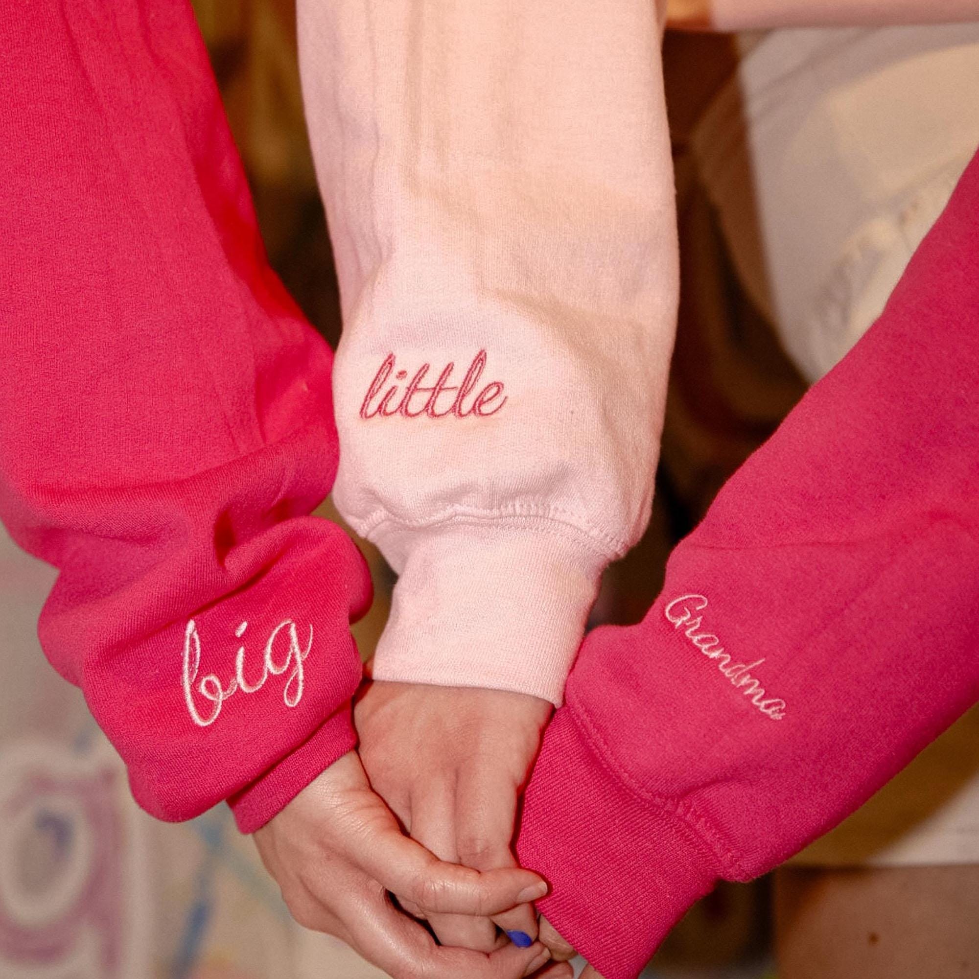 Custom Embroidered Girl's Trip 2025 Sweatshirt, Coquette Bow Shirt, Coquette Sorority Hoodie, Besties Gifts For Her, Gift For Girl