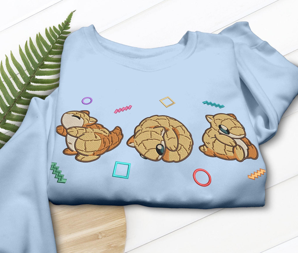 Sandy Shrew Embroidered T-shirt Sweatshirt Hoodie Gifts Ice Ground Mouse Video Game Shirt